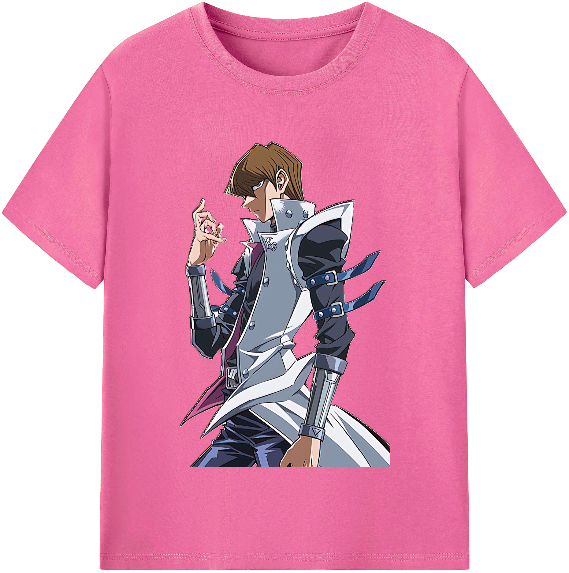 （画像用） 遊☆戯☆王 Yu-Gi-Oh! レディースカジュアルプリントTシャツ（綿100％）